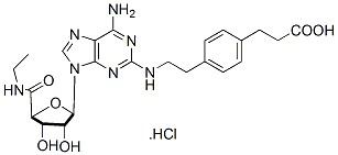 CGS 21680 hydrochloride Structure